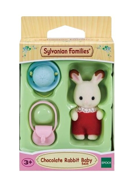 Familles Sylvanian | Bébé lapin aux oreilles en chocolat 5405